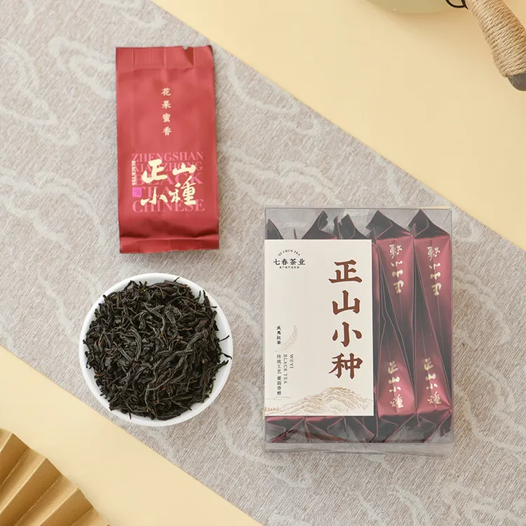 七春茶叶 武夷红茶正山小种50克装10泡