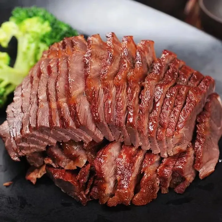 【厂家直销】草原汇香酱牛肉卤牛肉健身熟食内蒙特产150g*5袋