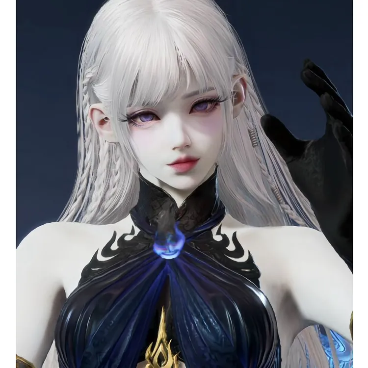 双向奔赴 永劫无间捏脸数据季莹莹脸型 国服可用端游手游通用