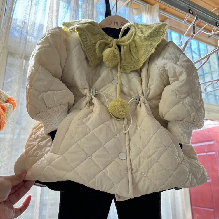 儿童宝宝时尚连帽加厚保暖韩版