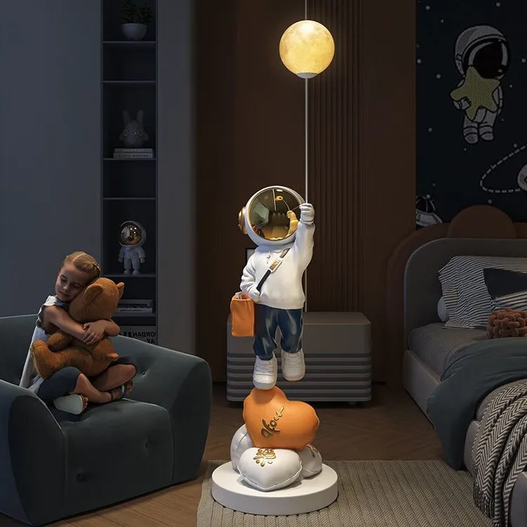 大型宇航员新房客厅大摆件落地装饰品电视柜轻奢高档乔迁新居礼品