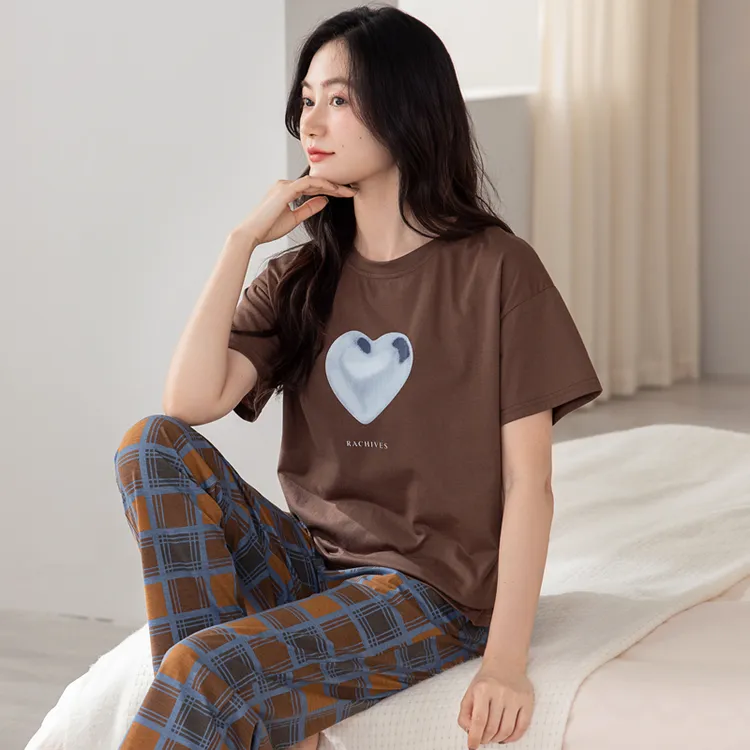 睡衣女夏季女款爆款2025新款套装出门款夏天女士薄款可外穿家居服
