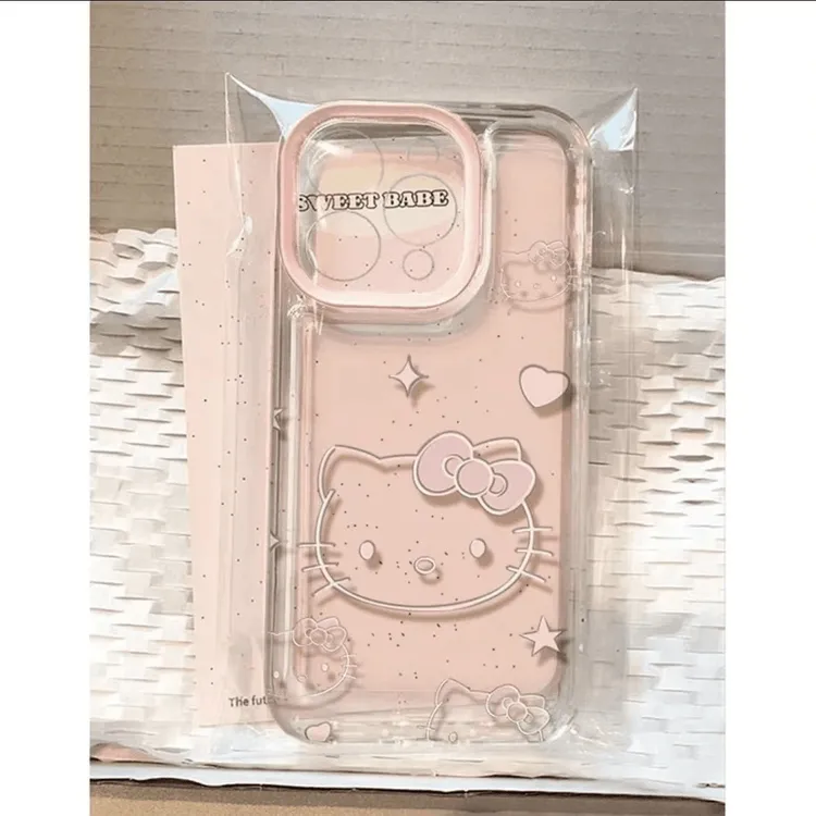 BANCA粉kt猫TK适用苹果13/14手机壳iphone15pro小米vivo华为oppo