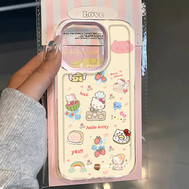 BANCA夏日凉爽凯蒂适用iphone15/13苹果14手机壳华为vivo小米oppo