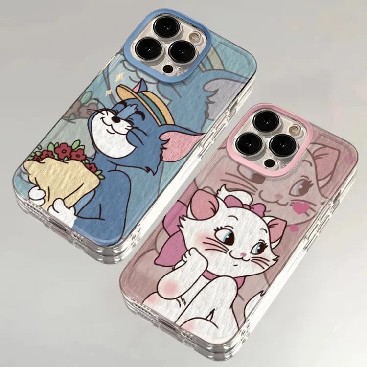 BANCA鲜花汤姆告白玛丽iphone15/13苹果14手机壳华为vivo小米oppo