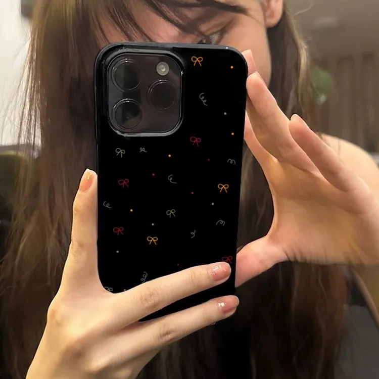 BANCAins彩色蝴蝶小结iPhone15/14promax手机壳11苹果13/12防摔xs