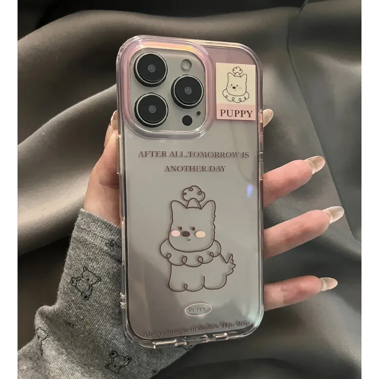 BANCAins清透粉西高地适用iPhone16promax手机壳苹果15/14透明13