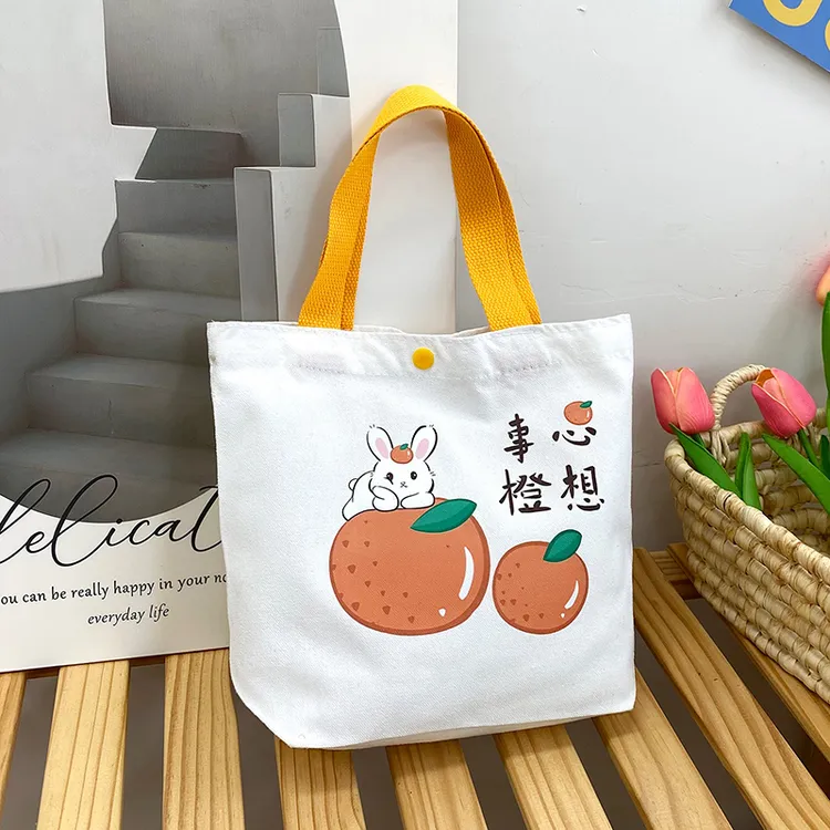 帆布包女时尚手提袋学生上班拎包袋子包包帆布袋休闲手提包手拎袋