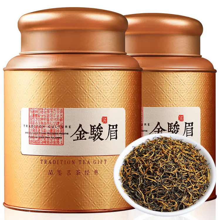 金骏眉红茶2025新茶明前头采嫩芽红茶罐装茶叶福建原产高山