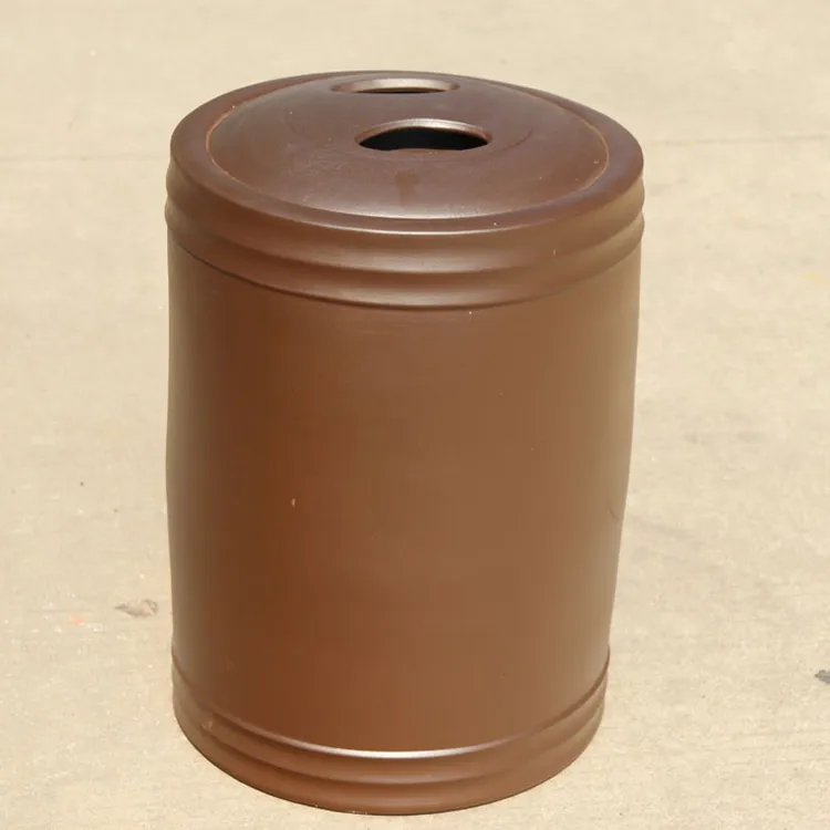 紫砂茶叶罐 50饼紫竹光  高度55宽度39口径28cm