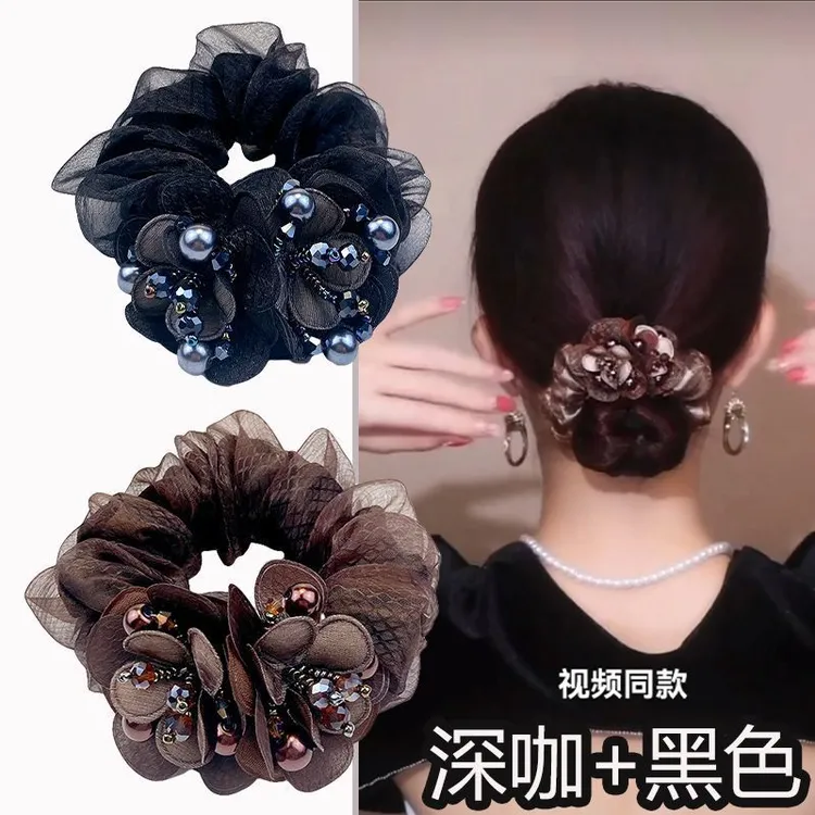 【2025新款铂思亚头绳】头花洋气扎头发皮筋发圈扎头头饰轻奢气质款
