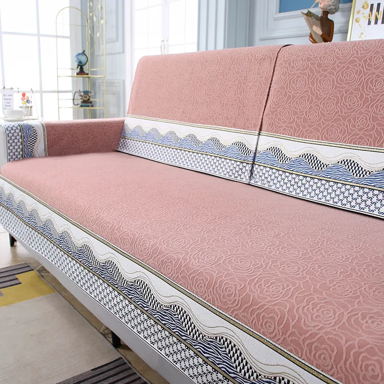 雪尼尔新款防滑沙发套罩万能通用型沙发垫子四季通用简约现代2026