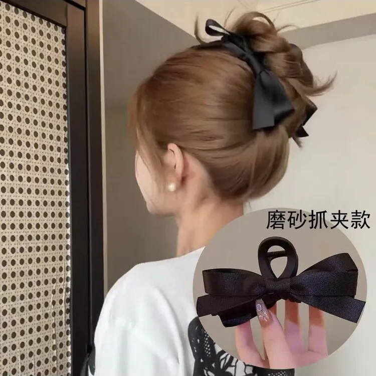 布艺抓发夹上档次磨砂专用网红爆款抓夹大号新款发卡夹子鲨鱼夹