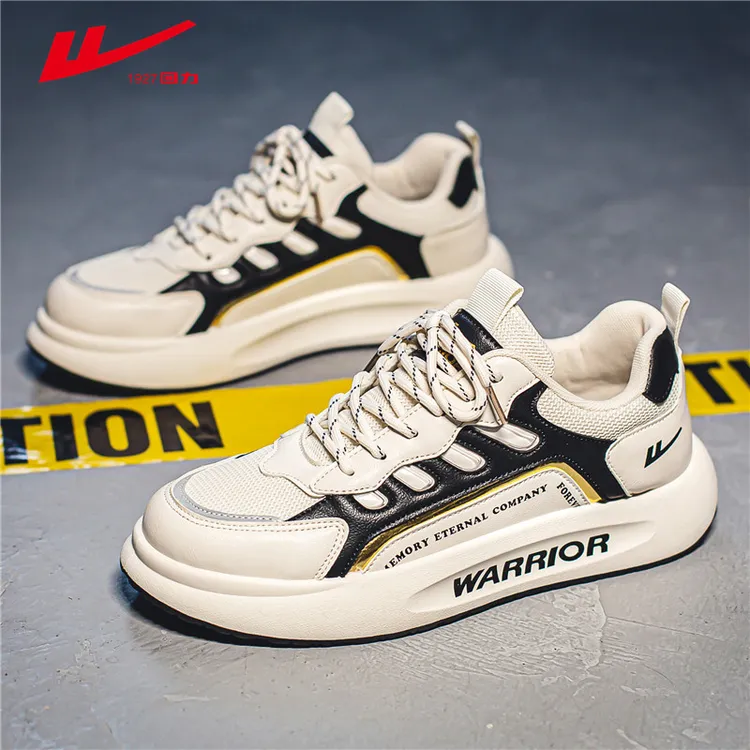 Warrior/回力男鞋2023秋冬潮流百搭耐磨潮鞋休闲运动男时尚运动鞋