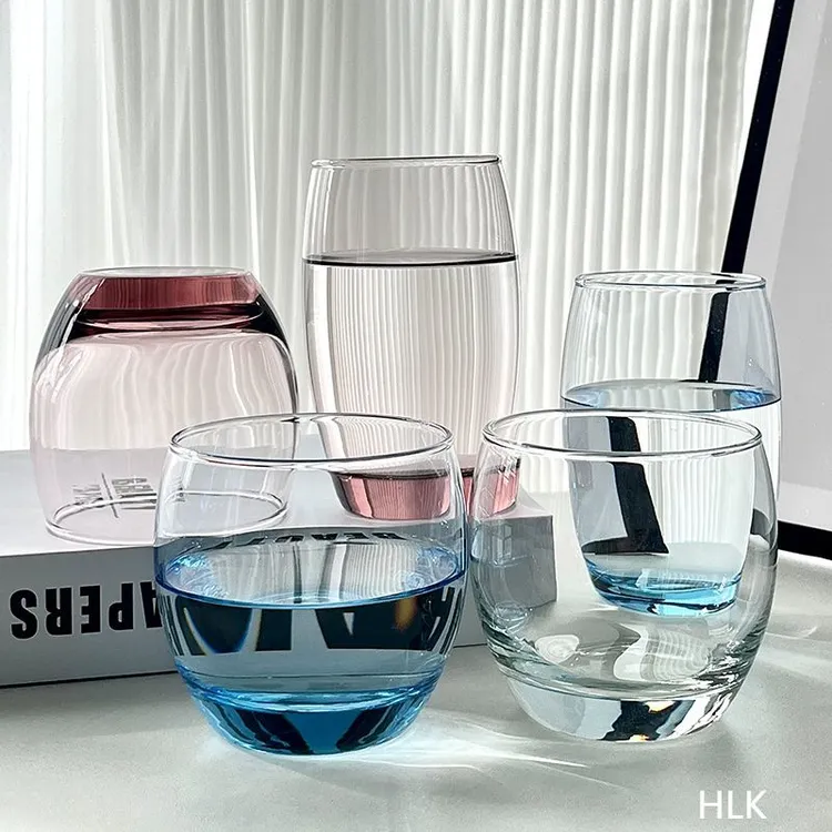 酒店宾馆客房玻璃杯漱口杯透明加厚创意杯子刷牙杯水杯直身杯