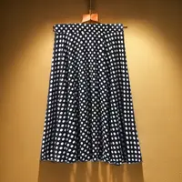 夏季高腰黑色半身短裙