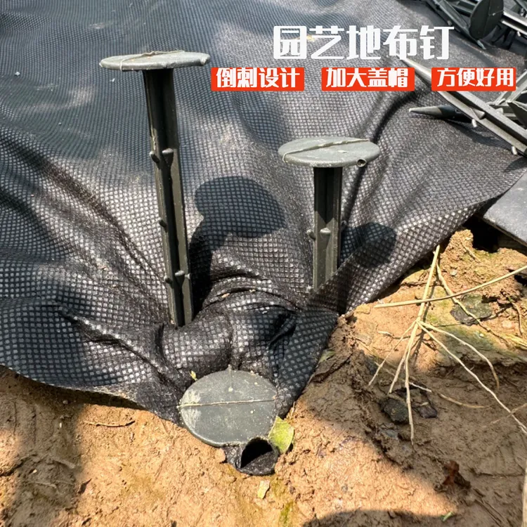 塑料园艺地钉防草布地钉大棚温室塑料膜固定钉草坪钉地布钉农用