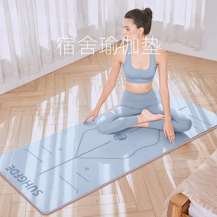 瑜伽垫家用防滑加厚隔音减震跳操健身垫瑜伽垫家用防滑减震隔音