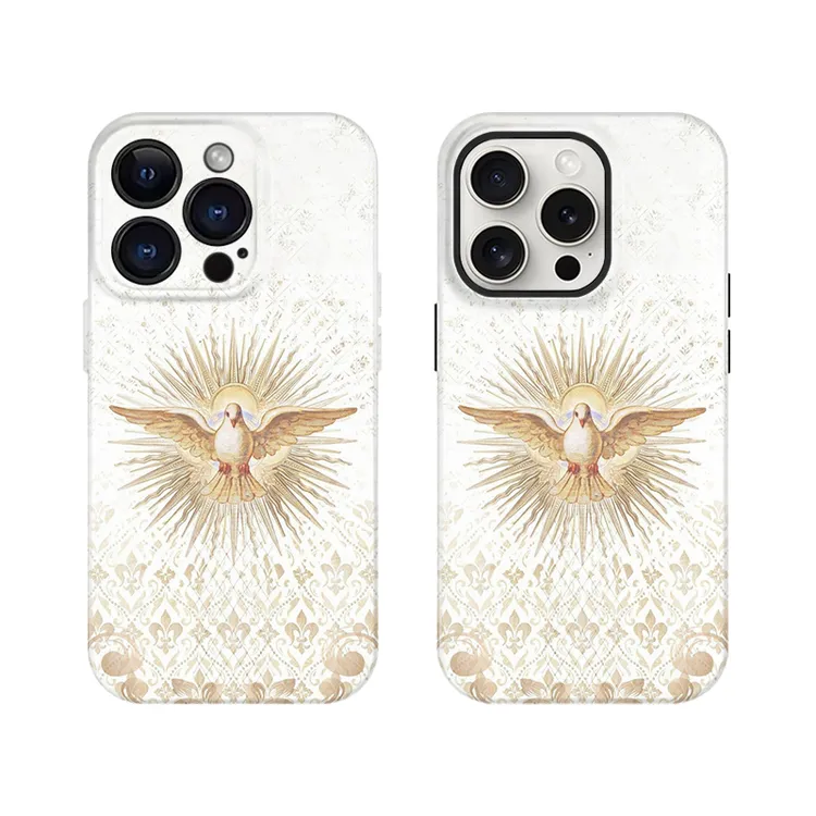 复古艺术白鸽  适用iphone16Promax手机壳iphone15保护壳14/13/12