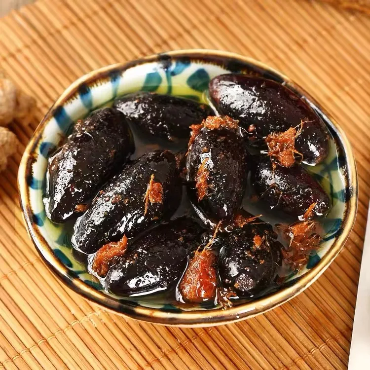 潮汕特产南姜乌榄美食杂咸佐早餐开胃下饭菜一瓶400g