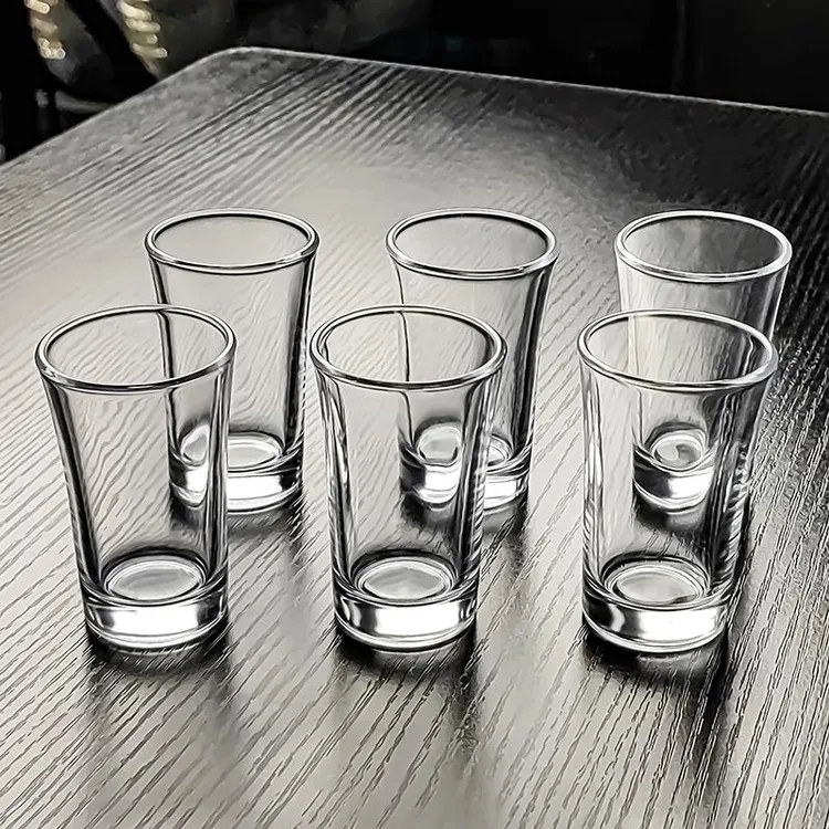 水晶玻璃一两白酒杯小酒杯1两轻奢高档家用套装高级感精致高颜值