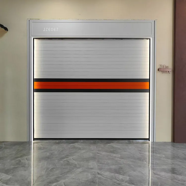 中速静音车库门卷帘门车库门智能车库门