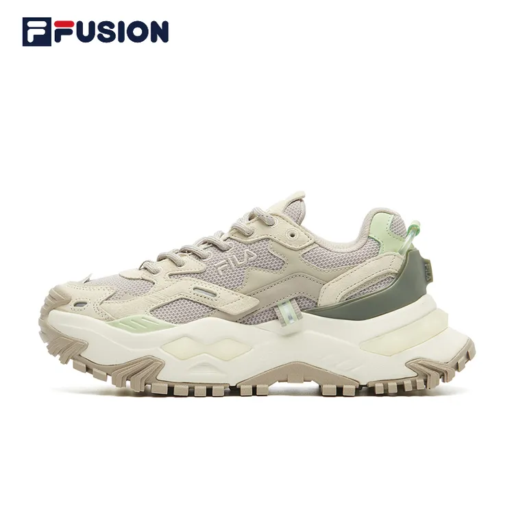 FUSION斐乐潮牌硬糖女鞋百搭厚底老爹鞋&T12W135211F