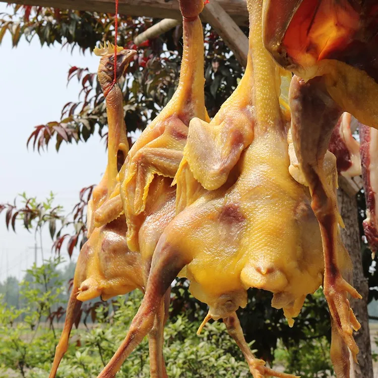 安徽特产风干咸鸡腊鸡咸老鸡900g左右每只老鸡整只带爪带翅膀腊味