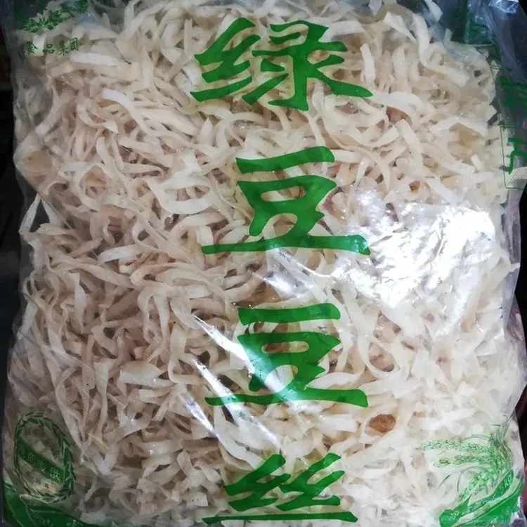 湖北特产春华绿豆豆丝应城三结原味豆皮手工制作干豆皮子豆拆包邮