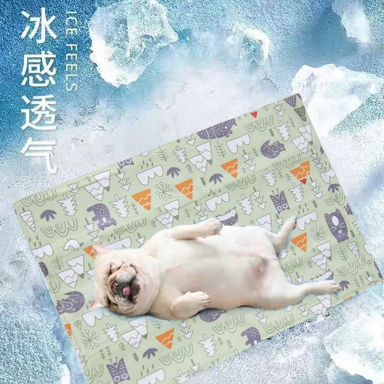 宠物冰垫狗狗猫咪睡垫夏季狗垫子夏天耐咬猫垫狗窝凉席垫狗狗冰垫商品图