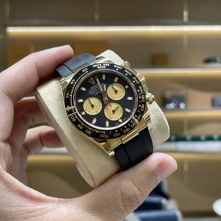 99新 Rolex/劳力士 M116518LN-0039胶带金眼睛 保卡：22年10月15日