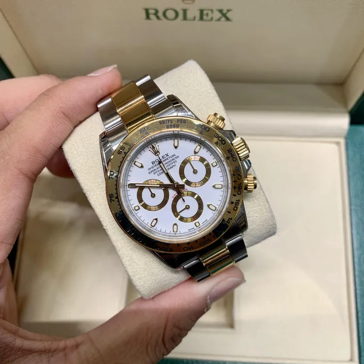 99新 Rolex/劳力士 M116503-0001 白面普刻 保卡：21年3月31日