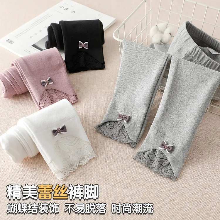 2025女童打底裤春秋薄款洋气外穿秋季女孩儿童新款秋装爆款长裤子