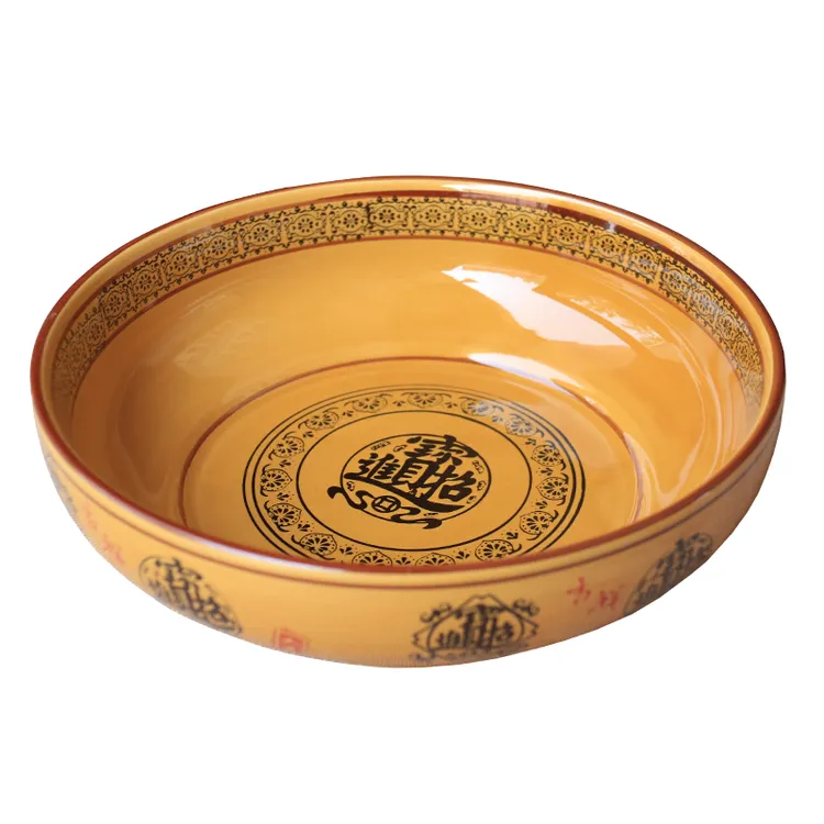 【陶瓷和面盆】家用陶瓷汤碗面碗和面盆