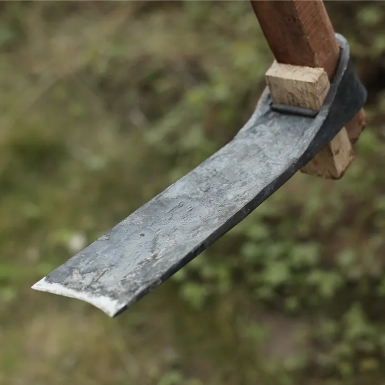 谢杨洋挖笋大条锄头弹簧钢锻造松土淬火开荒挖地神器挖笋耐用锄头