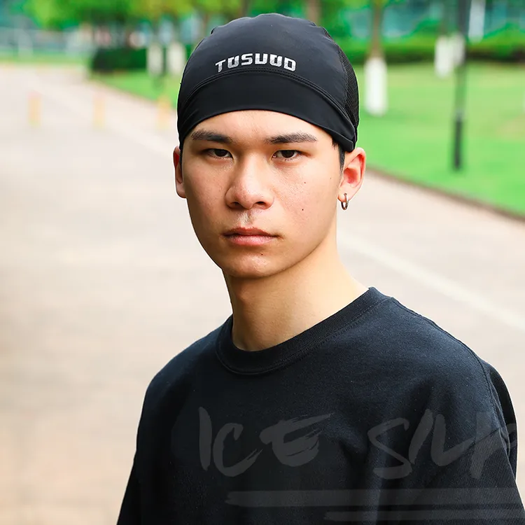 塔斯队长夏季防晒冰丝小帽骑行男户外速干透气钓鱼摩托车头盔头套