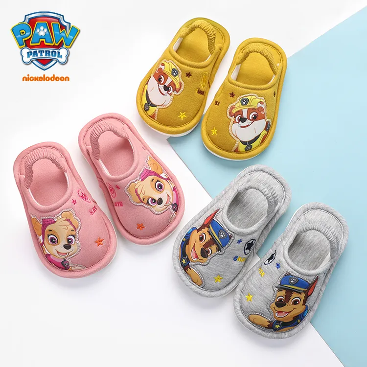 PAW PATROL/汪汪队立大功春秋小童防滑软底室内女童宝宝家居拖鞋