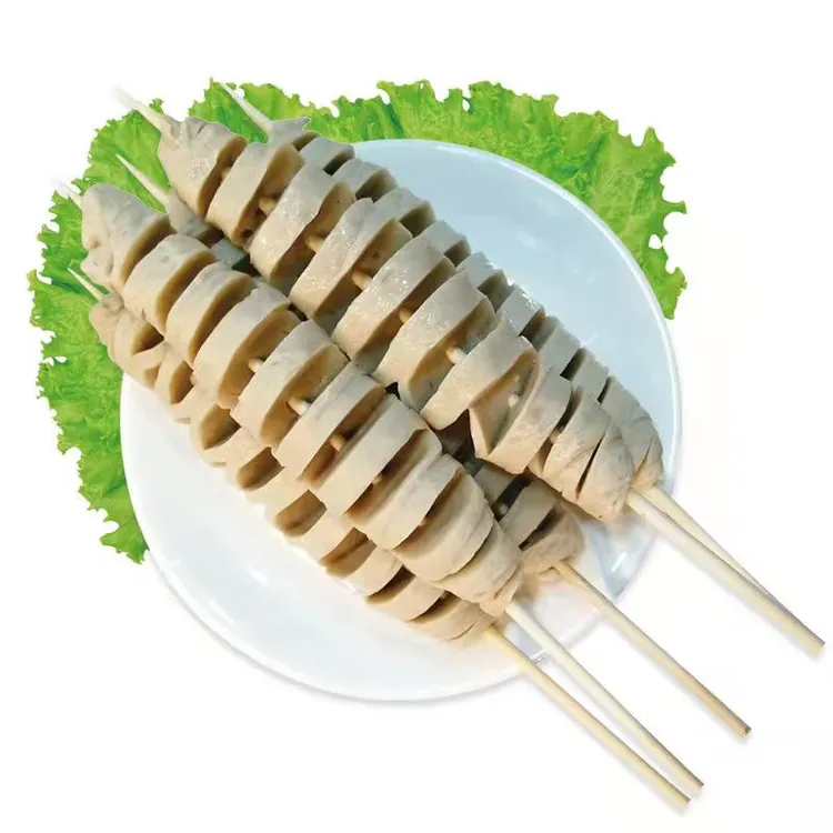 手工烤面筋串半成品烧烤冷冻网红面筋头600克*1袋子速冻半成品