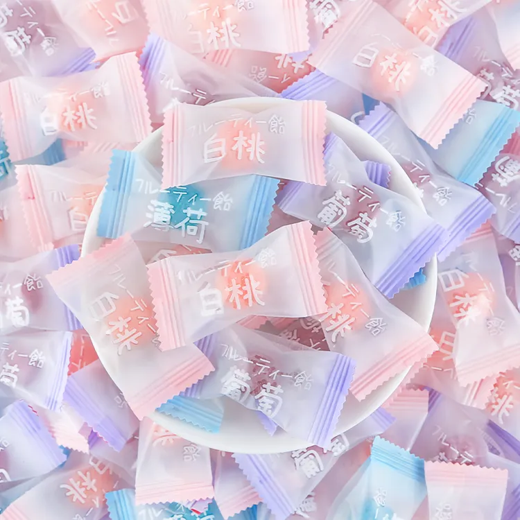 阿鸣哥网红高颜值水果汁硬糖网红创意零食休闲硬糖100g常温365天