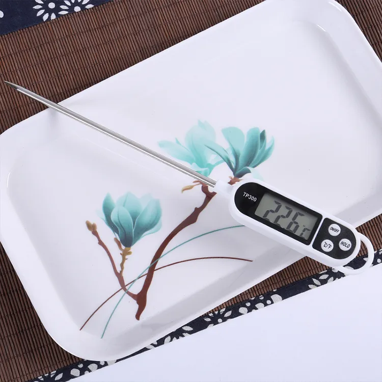 温度计测水温高精度厨房探针式家用测温仪油温奶温烘焙熬糖温度计