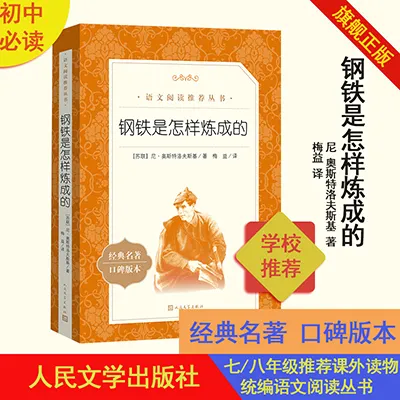 官方正版钢铁是怎样炼成的尼奥斯特洛夫斯基著 语文推荐阅读丛书