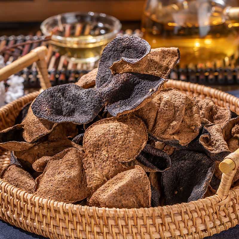 正宗新会老陈皮 20年陈 广东新会原产 散装罐装礼盒装250g 茗日红