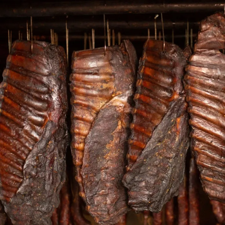 推荐四川特产腊排骨烟熏排骨农家土猪排骨1斤2斤