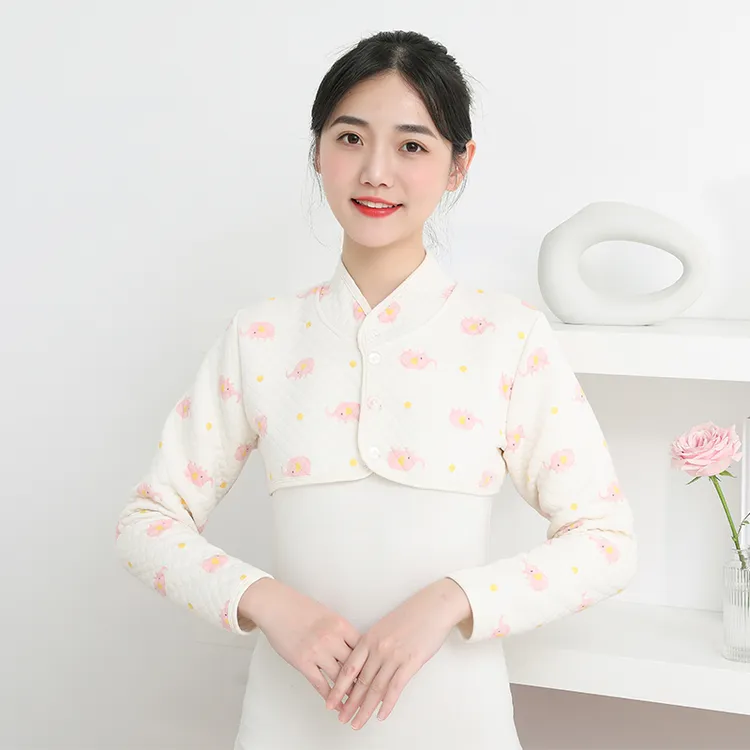 全棉护肩颈椎坎肩女士坐月子喂奶防肩周着凉睡觉保暖披肩四季通用