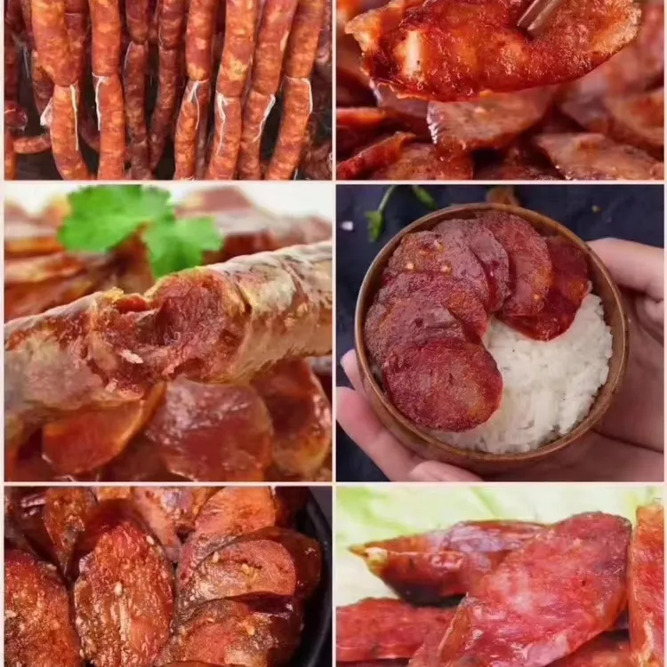 熊姐妈妈自制本地重庆香肠，农家猪肉，无添加剂5包