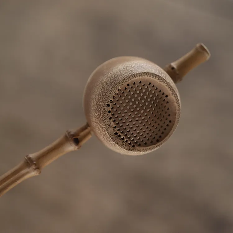 手工竹制天然茶漏滤网茶隔滤茶器茶道配件天然竹木茶滤过滤