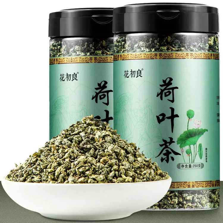荷叶茶旗舰店正品泡水新鲜莲叶片散装干炒荷叶可搭冬瓜皮山楂