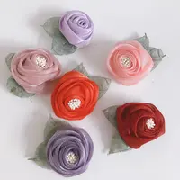 HA-3061 手工玫瑰花 DIY饰配辅料 一组（5朵）