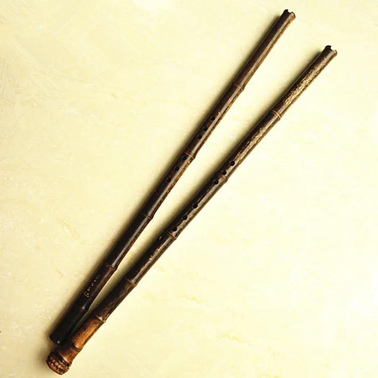 包邮精品素箫管子先生手工调音八孔六孔紫竹一节专业萧 乐器