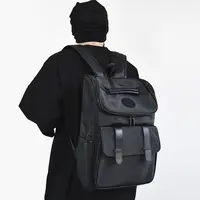 潮牌双肩包男时尚潮流初中生书包女大学生高中休闲大容量旅行背包